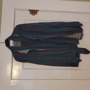 Ace & Jig Sail Cardi in Seine/Costa XL EUC